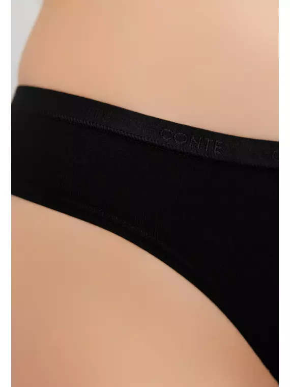 Трусы «бикини» conte comfort cotton lb 5571 black, 24С-3259ТСП, 98/M, CONTE ELEGANT,  - 2