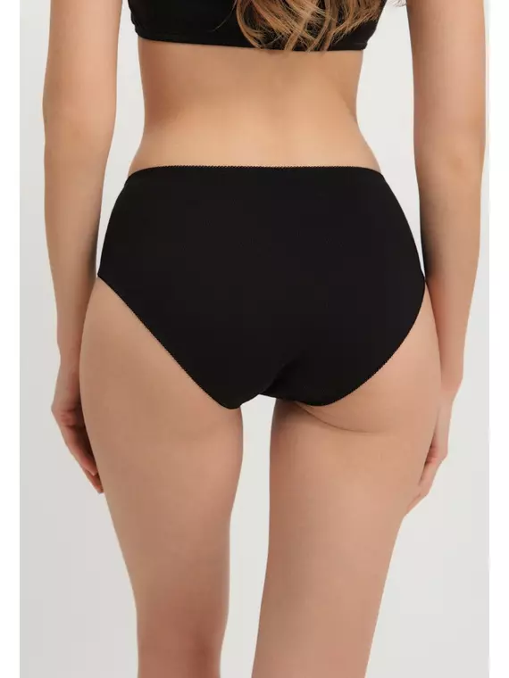 Трусы женские «бикини» conte lb 5005 black, 24С-3191ТСП, 98/M, CONTE ELEGANT,  - 3