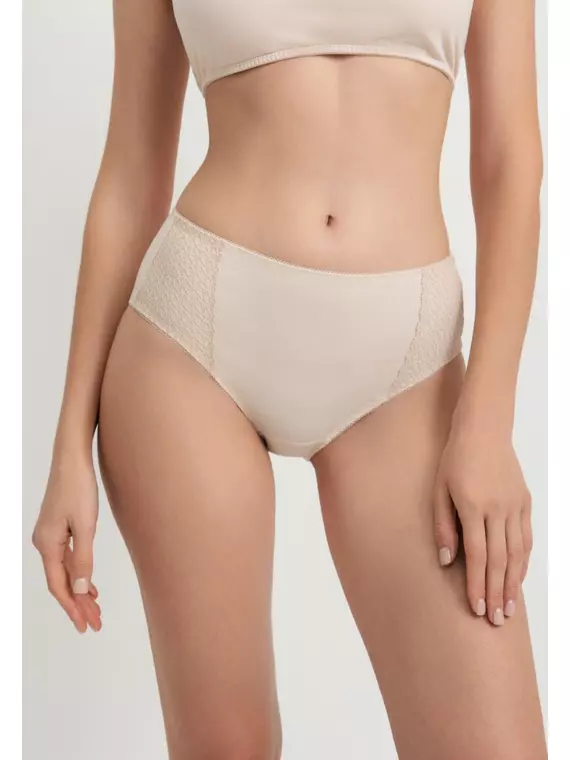 Трусы женские «бикини» conte lb 5005 natural, 24С-3191ТСП, 94/S, CONTE ELEGANT,  - 1