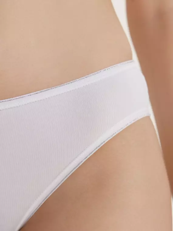 Трусы женские «бикини» conte lb 5003 white lurex, 24С-3189ТСП, 98/M, CONTE ELEGANT,  - 2