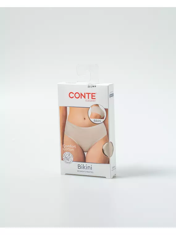 Трусы бикини comfort cotton lb 5572 skin, 24С-3260ТСП, 114/3XL, CONTE ELEGANT,  - 5