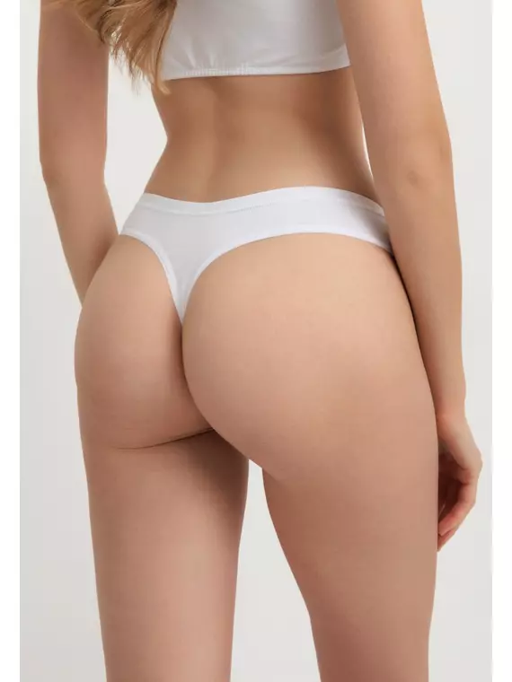 Трусы женские «стринги» conte comfort cotton lst 5569 white, 24С-3257ТСП, 102/L, CONTE ELEGANT,  - 4