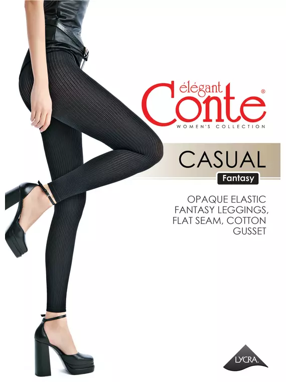 Легинсы женские conte casual bianco, 23С-148СП, 2, CONTE ELEGANT,  - 2