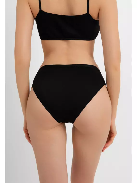 Трусы «бикини» conte comfort cotton lb 5571 black, 24С-3259ТСП, 98/M, CONTE ELEGANT,  - 4