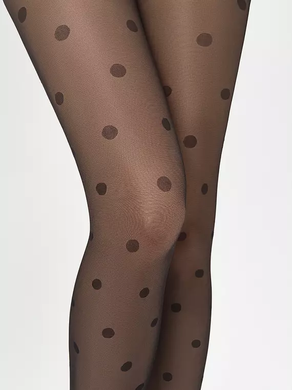 Колготки в средний горох minimi la luna 20 daino, LA LUNA 20 (средний горох), 2, MINIMI,  - 7