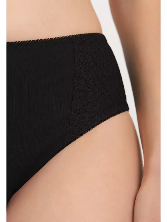 Трусы женские «бикини» conte lb 5005 black, 24С-3191ТСП, 98/M, CONTE ELEGANT,  - 2