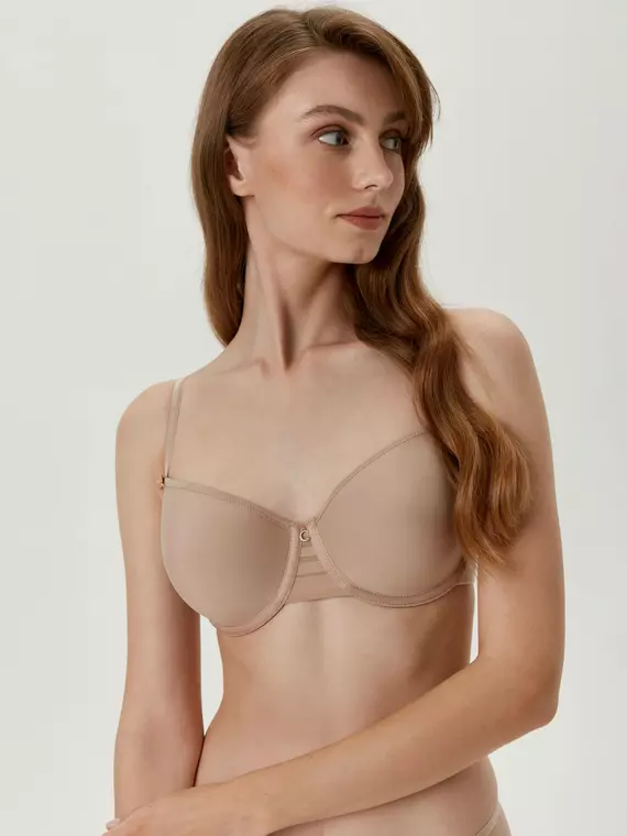 Бюстгальтер sport glam rb4046 телесный, 17С-0008КСП, 80E, CONTE ELEGANT,  - 1