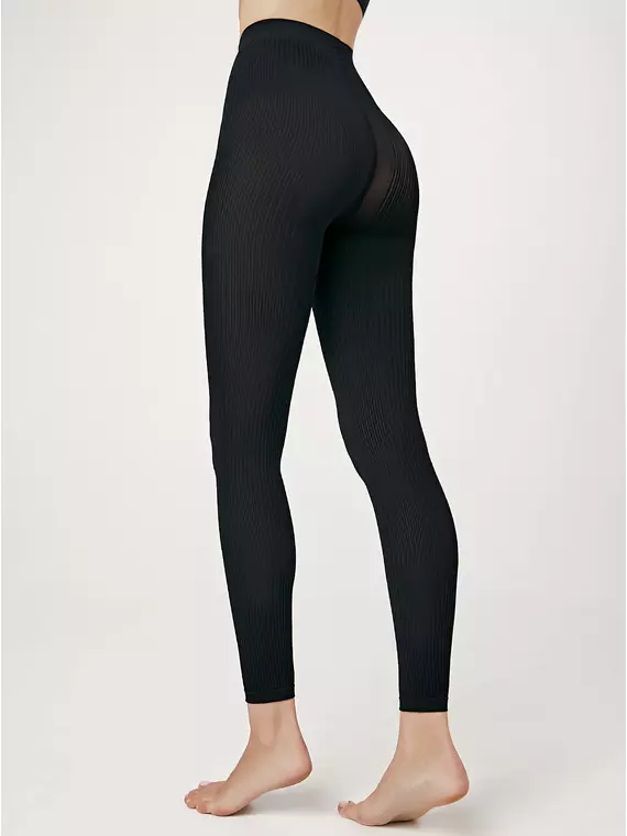 Фантазийные легинсы conte casual nero, 23С-148СП, 5, CONTE ELEGANT,  - 4