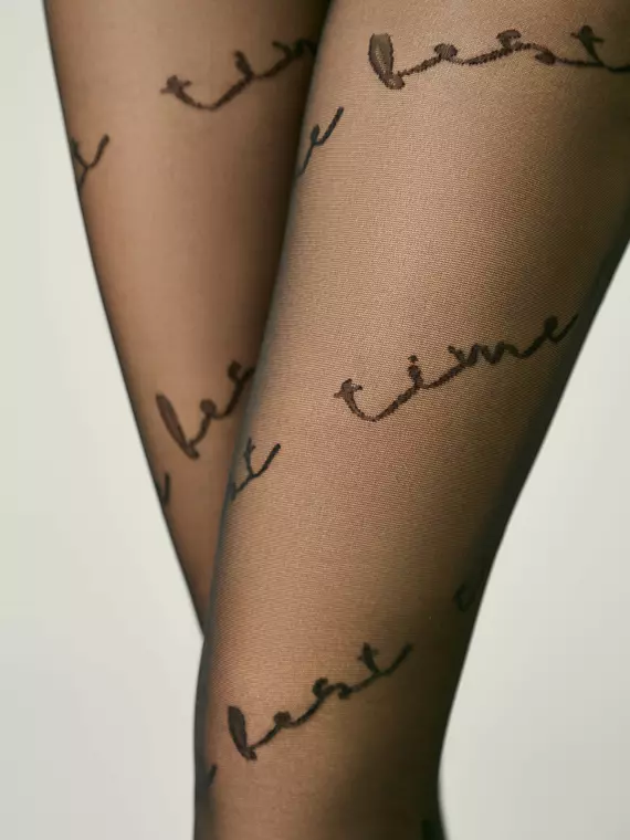 Подростковые колготки grace nero, 24С-170СП, 152-158, CONTE ELEGANT,  - 3