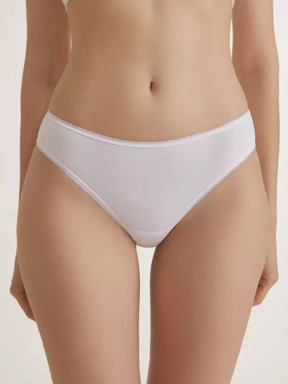 Трусы женские «бикини» conte lb 5003 white lurex, 24С-3189ТСП, 98/M, CONTE ELEGANT,  - 1