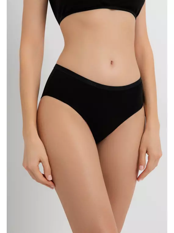 Трусы «бикини» comfort cotton lb 5572 black, 24С-3260ТСП, 102/L, CONTE ELEGANT,  - 4