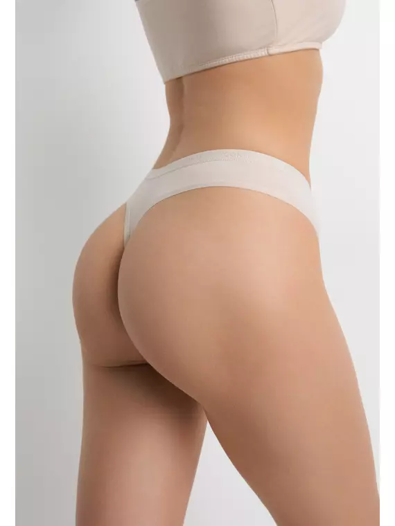 Трусы-стринги lst 5569 natural, 24С-3257ТСП, 98/M, CONTE ELEGANT,  - 2