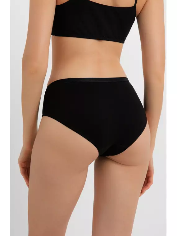 Трусы «бикини» comfort cotton lb 5572 black, 24С-3260ТСП, 102/L, CONTE ELEGANT,  - 5