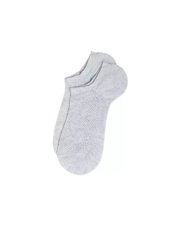 Ультракороткие носки active 618 светло-серый, 24С-76СП, 39-41 (25-27), CONTE ELEGANT,  - 2