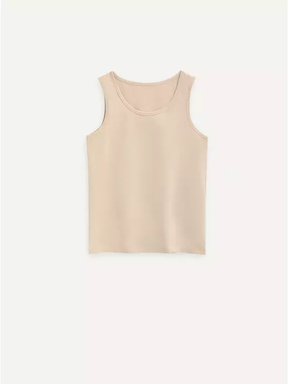 Майка для девочки conte basic collection dm 5102 natural, 24С-3387ДТСП, 128,134-68, CONTE ELEGANT,  - 1