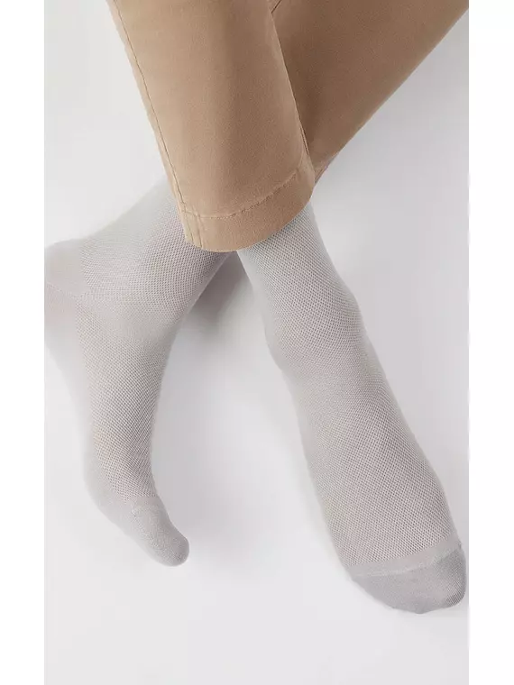 Носки мужские omsa active 103 grigio chiaro, , 45-47 (29-31), OMSA, - 2