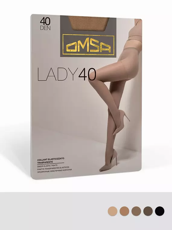 Колготки женские omsa lady 40 fumo, SNL-587598, 5, OMSA,  - 2