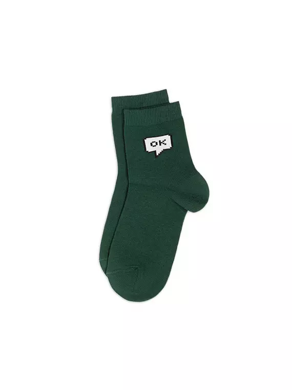 Носки детские esli 717 темно-зеленый, 24С-74СПЕ, 22, ESLI,  - 4
