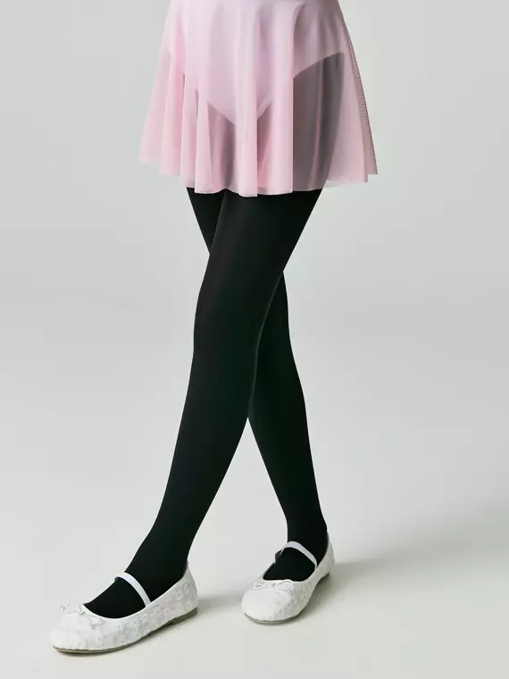 Колготки детские с микрофиброй ballet 60 nero, 25С-3СП, 116-122, CONTE ELEGANT,  - 4