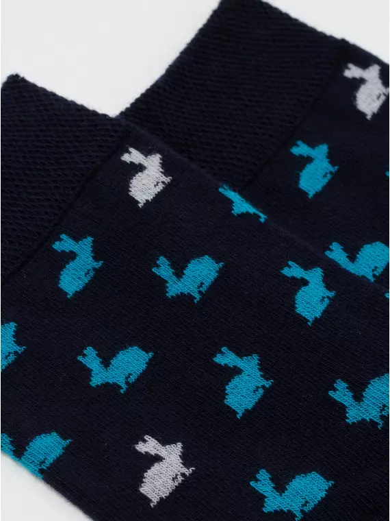 Носки средней длины soxy брестские 4200 т.синий, 21С4200, 36-39 (23-25), БРЕСТСКИЕ,  - 3