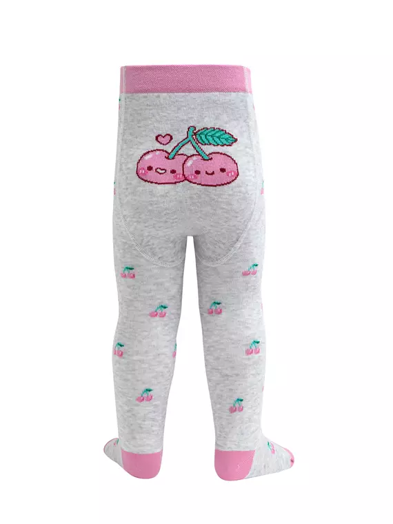 Колготки детские tip-top 705 светло-серый, 4С-01СП, 80-86 (14), CONTE-KIDS,  - 1