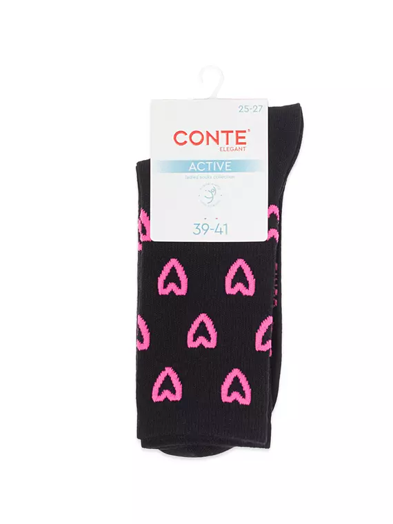 Носки женские conte active 713 черный, 24С-157СП, 36-38 (23-25), CONTE ELEGANT,  - 4