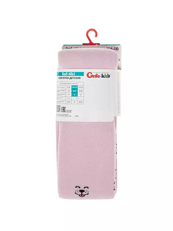 Колготки детские sof-tiki 703 светло-розовый, 7С-38СП, 92-98 (14), CONTE-KIDS,  - 5