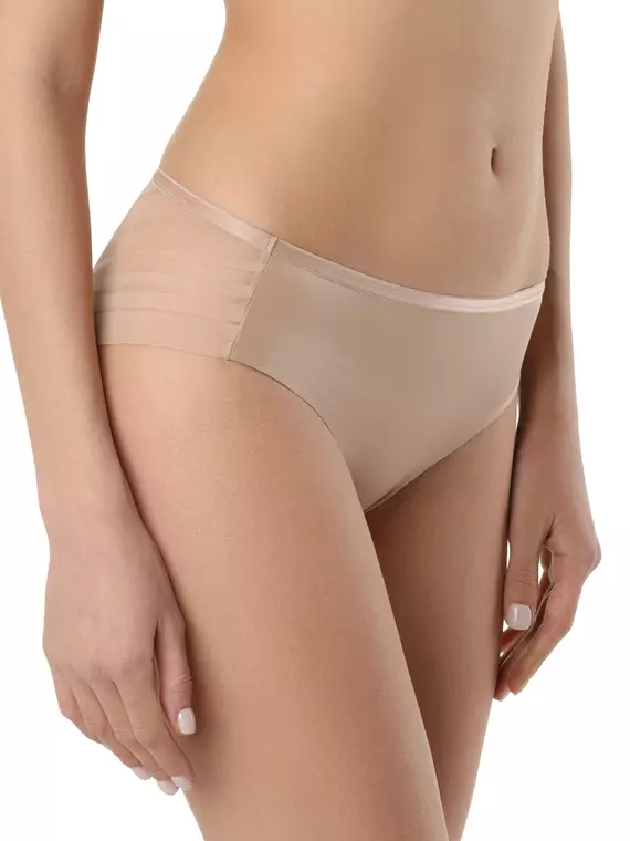 Трусы женские «слип» sport glam rp3281 телесный, 24С-0057КСП, 106/XL, CONTE ELEGANT,  - 1