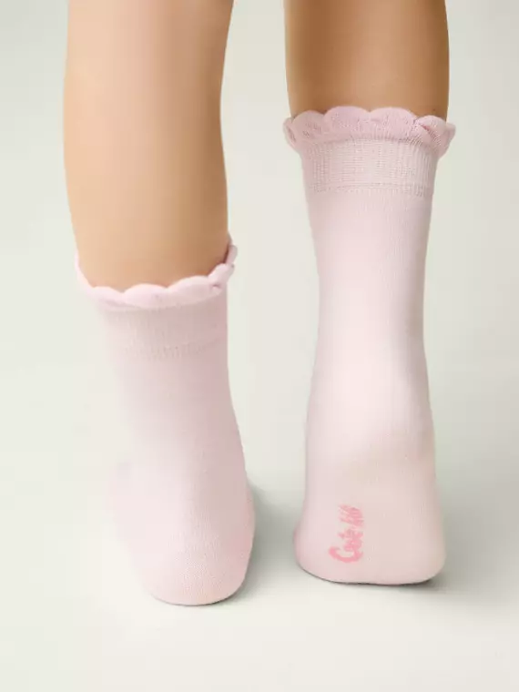 Носки для девочек tip-top 1022 светло-розовый, 25С-41СП, 12, CONTE-KIDS,  - 3