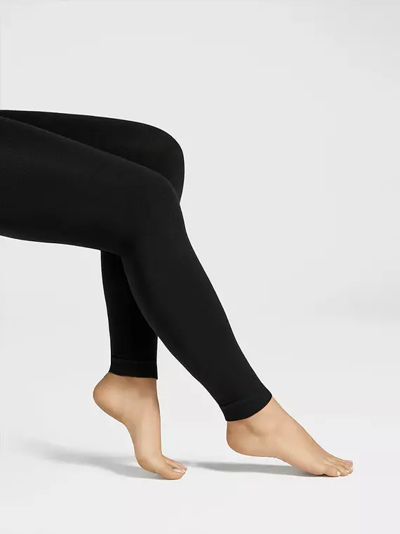 Теплые легинсы (хлопок с флисом) minimi siberia maxi  nero, pantacollant SIBERIA MAXI (хлопок с флисом), 5, MINIMI,  - 7