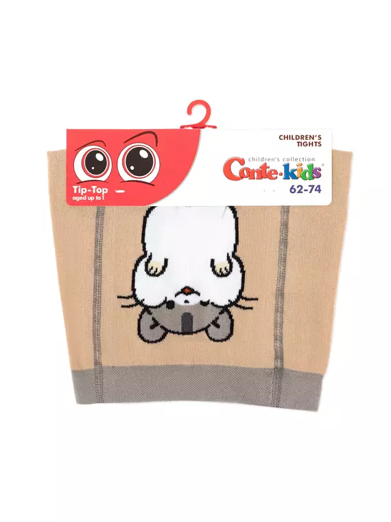 Колготки детские tip-top 706 бежевый, 4С-01СП, 80-86 (14), CONTE-KIDS,  - 3