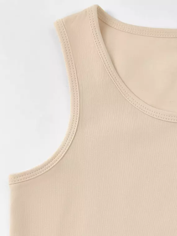 Майка для девочки conte basic collection dm 5102 natural, 24С-3387ДТСП, 128,134-68, CONTE ELEGANT,  - 2