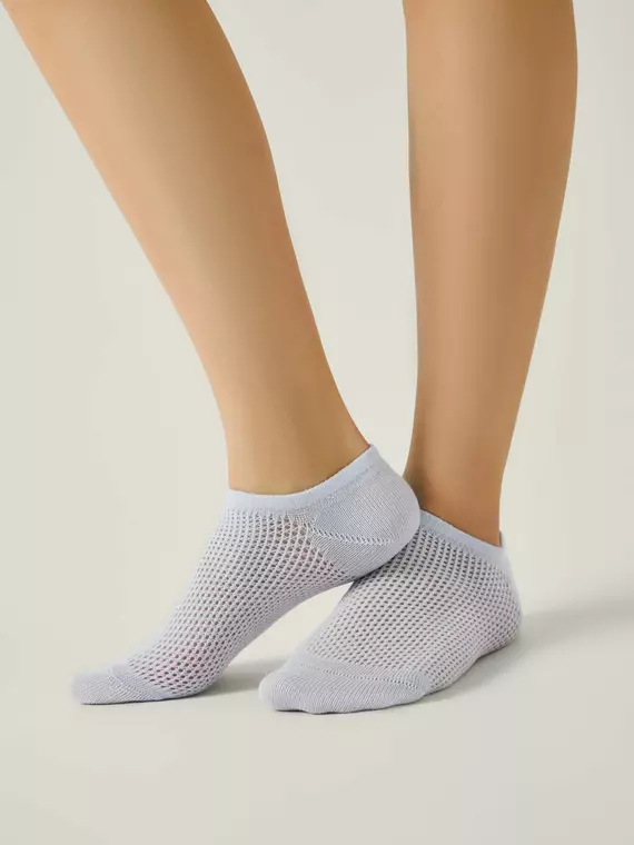 Носки женские (ультракороткие) active 618 бледно-фиолетовый, 24С-76СП, 39-41 (25-27), CONTE ELEGANT,  - 2