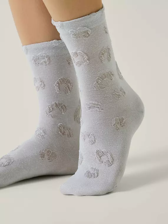 Носки женские вискозные conte classic 688 светло-серый, 24С-156СП, 39-41 (25-27), CONTE ELEGANT,  - 2