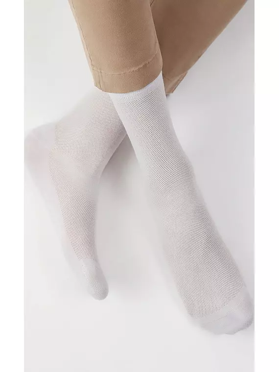 Носки мужские omsa active 103 bianco, , 42-44 (27-29), OMSA, - 2