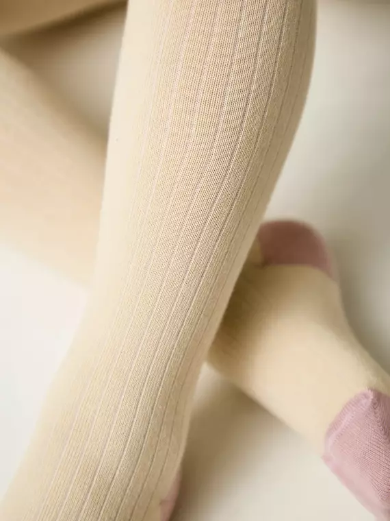 Колготки детские conte-kids tip-top 710 бежевый, 4С-03СП, 104-110 (16), CONTE-KIDS,  - 4