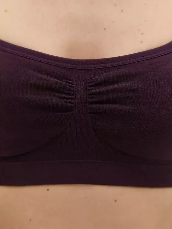 Кроп-топ на тонких бретелях omsa cotton 1111s viola, , 44 (S), OMSA, - 5