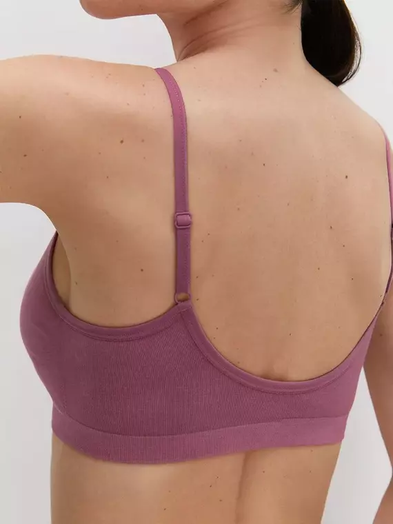 Кроп-топ на тонких бретелях omsa cotton 1111s sherbet, , 46 (M), OMSA, - 6