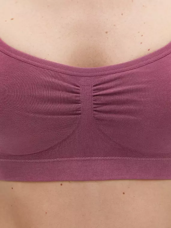 Кроп-топ на тонких бретелях omsa cotton 1111s sherbet, , 46 (M), OMSA, - 4