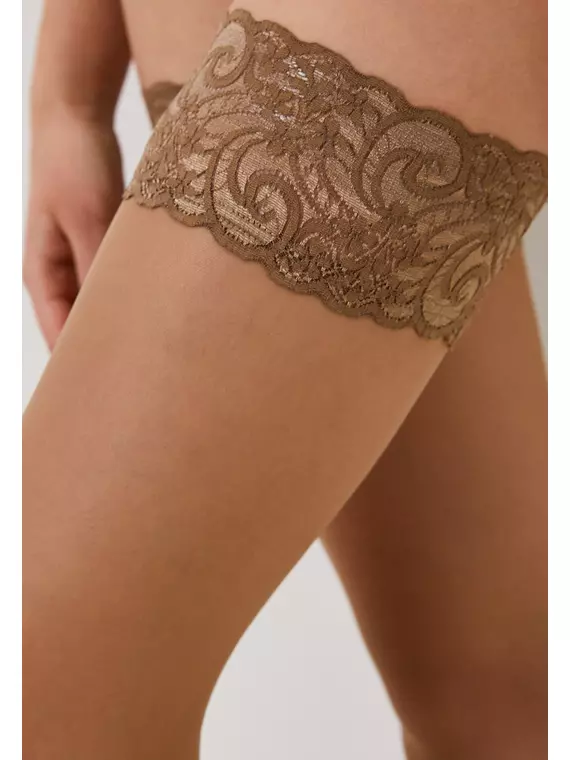 Чулки innamore flirt 20 miele, , 1/2 (S/M), INNAMORE, - 3