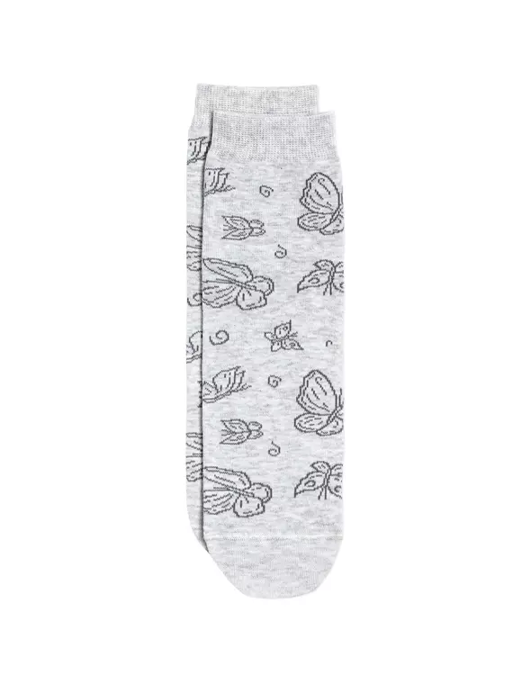 Носки женские conte classic 697 светло-серый, 15С-15СП, 39-41 (25-27), CONTE ELEGANT,  - 3