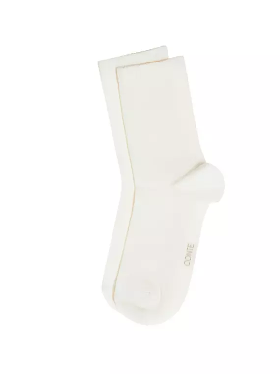 Удлинённые женские носки conte classic 751 молочный, 25С-32СП, 36-38 (23-25), CONTE ELEGANT,  - 3