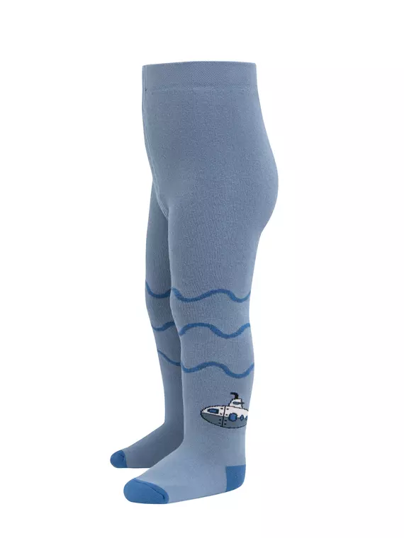 Колготки детские conte-kids sof-tiki 693 светлый джинс, 7С-38СП, 62-74 (12), CONTE-KIDS,  - 2