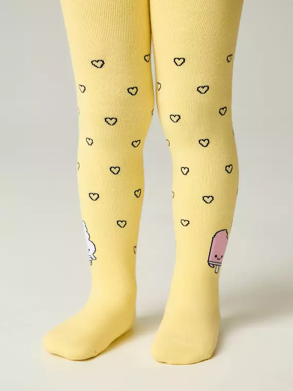 Колготки детские conte-kids sof-tiki 694 желтый, 7С-38СП, 92-98 (14), CONTE-KIDS,  - 2