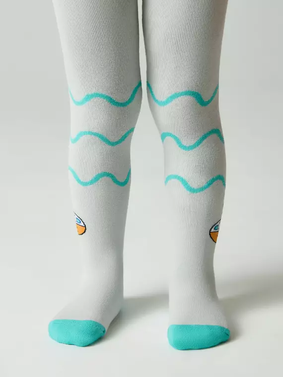 Колготки детские conte-kids sof-tiki 693 светло-серый, 7С-38СП, 62-74 (12), CONTE-KIDS,  - 2