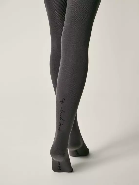 Колготки махровые conte-kids sof-tiki 700 темно-серый, 7С-38СП, 140-146 (22), CONTE-KIDS,  - 3