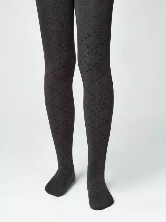 Колготки махровые conte-kids sof-tiki 701 графит, 7С-38СП, 140-146 (22), CONTE-KIDS,  - 3