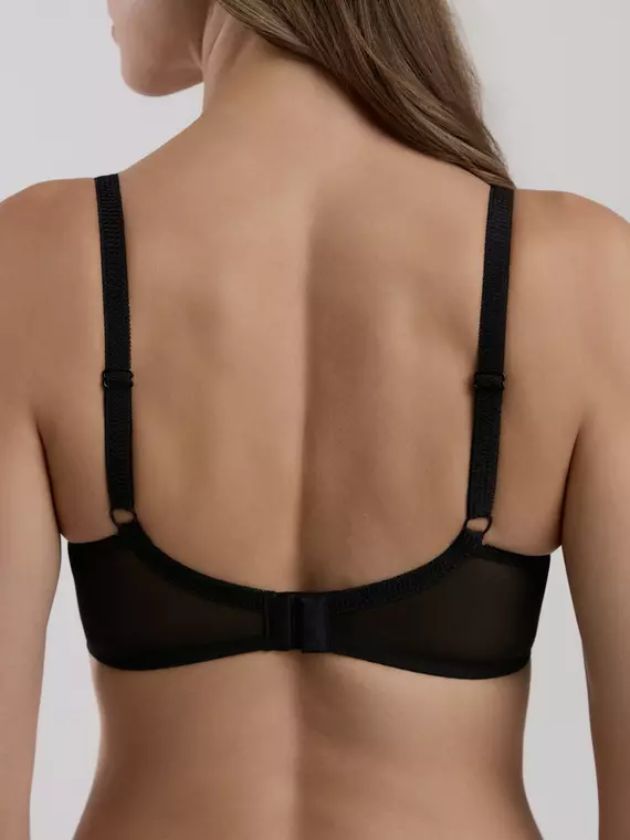 Бюстгальтер-балконет glamour tb5244 черный, 24С-0037КСП, 85A, CONTE ELEGANT,  - 2