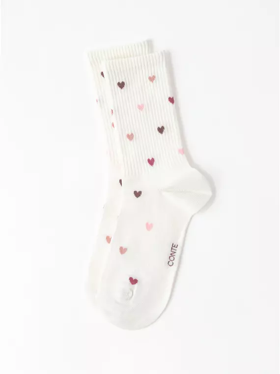 Удлиненные женские носки conte active 966 молочный, 20С-20СП, 39-41 (25-27), CONTE ELEGANT,  - 4