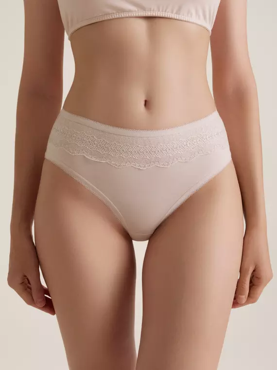 Трусы женские conte basic collection lb 5010 natural, 24С-3390ТСП, 118/4XL, CONTE ELEGANT,  - 1